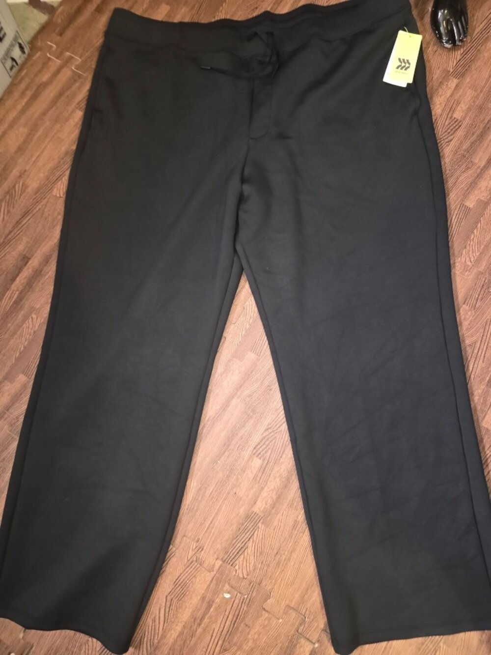 All In Motion Black XXL Jogger Pants With Drawstring Waist